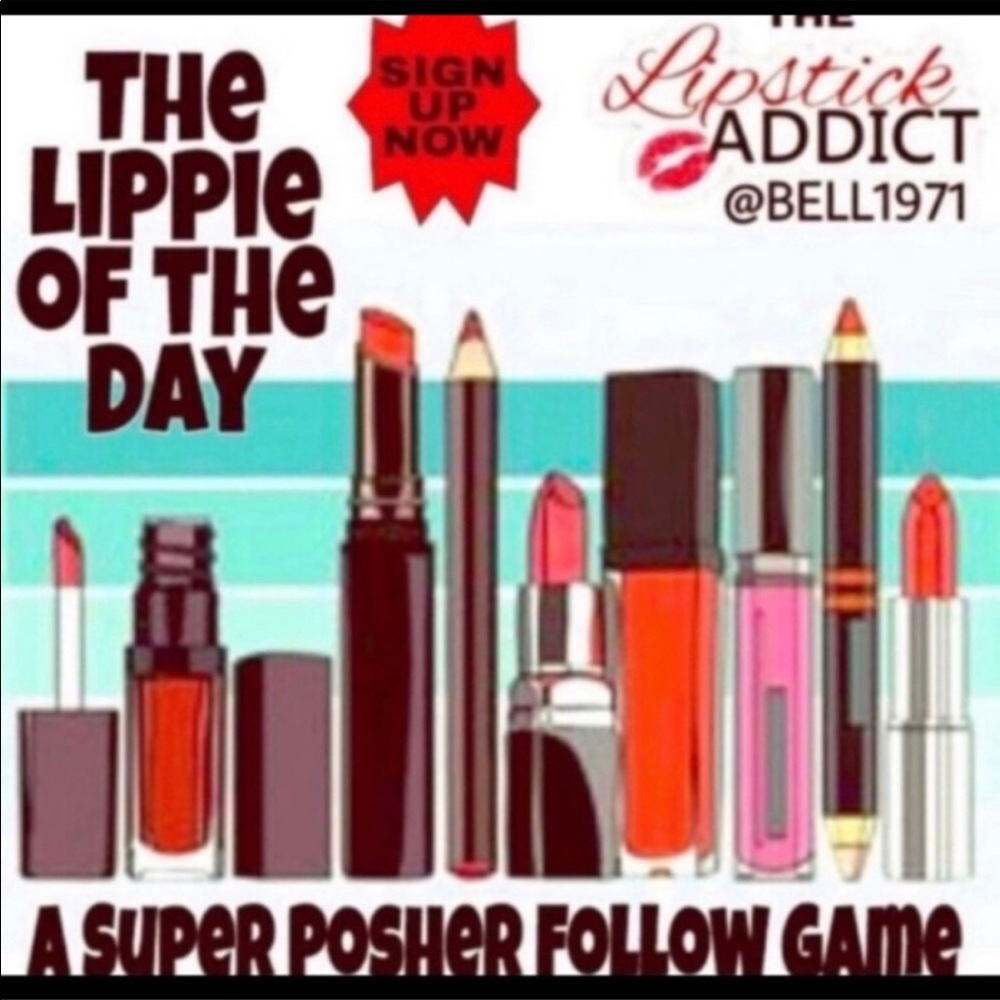 I’m Today’s Featured Bonus Blue Lippie!!